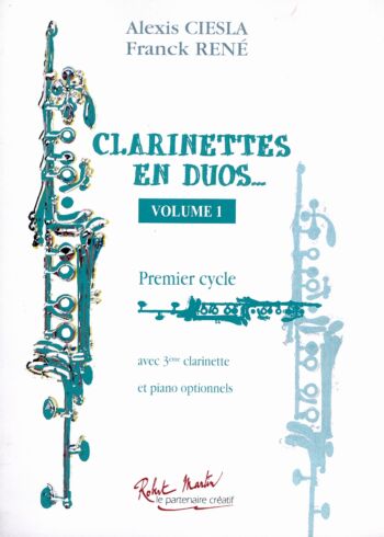 clarinettes en duo vol 1 cover