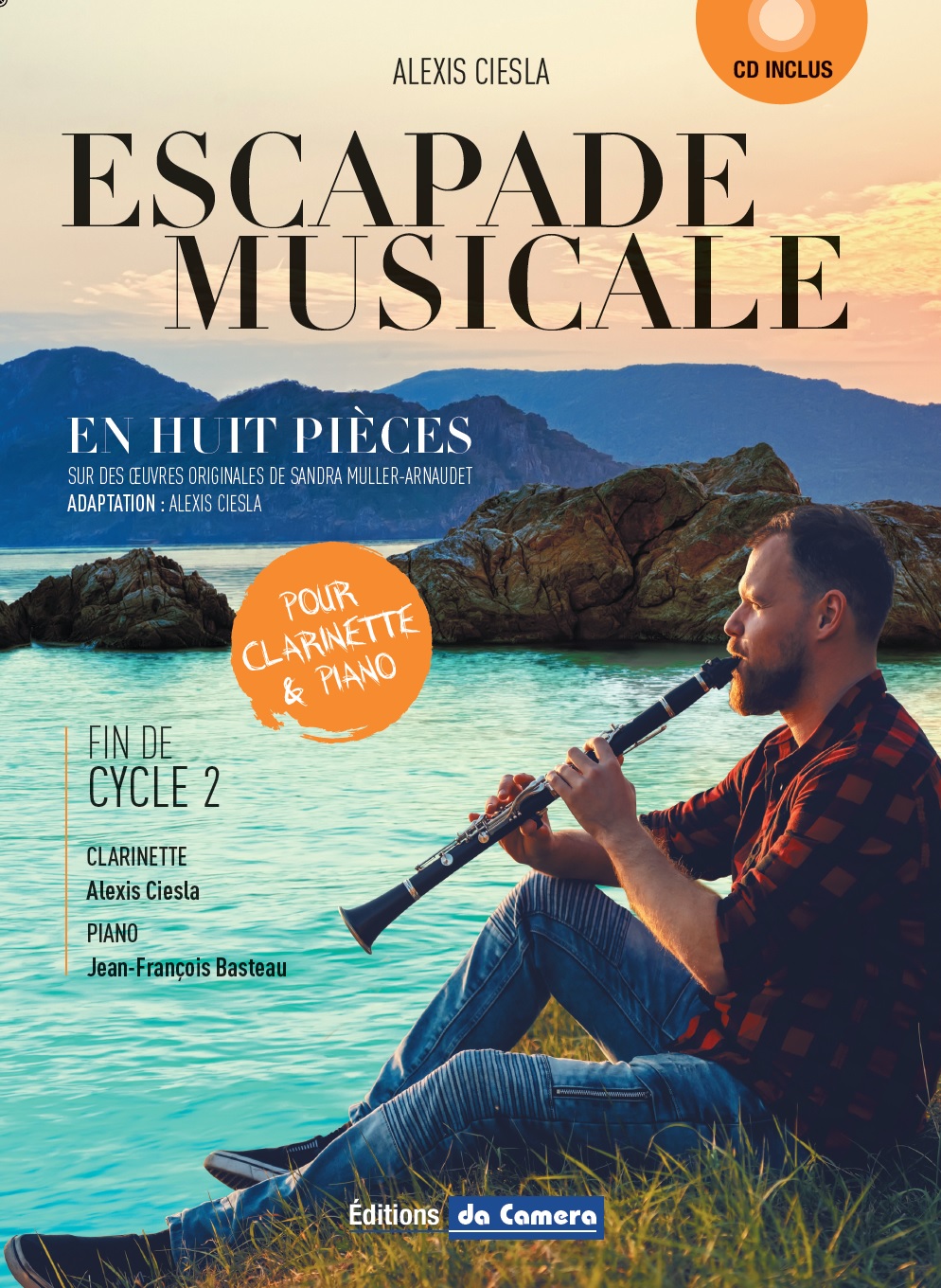 couverture escapade musicale clarinette