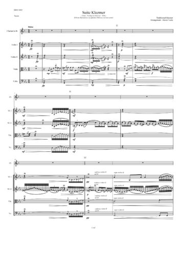 suite klezmer score 1 3 page 0001